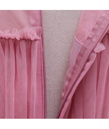 Robe Cérémonie Fille Tulle Rose des créatures d'habitude