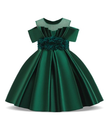 Robe Cérémonie Fille Vert Émeraude hantent personnes