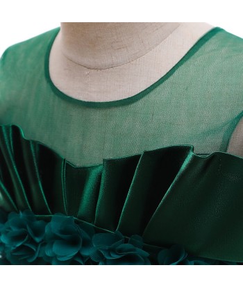 Robe Cérémonie Fille Vert Émeraude hantent personnes