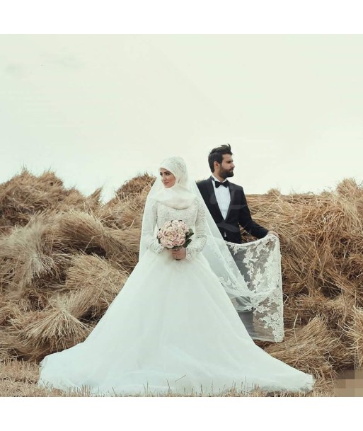 Robe de Mariée Princesse pour Femme Voilée 2 - 3 jours ouvrés.