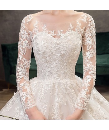 Robe de Mariée Princesse Longue pas chere