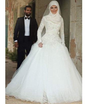 Robe de Mariée Princesse pour Femme Voilée 2 - 3 jours ouvrés.