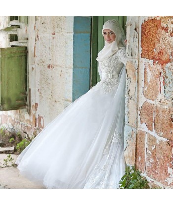 Robe de Mariée Princesse pour Femme Voilée 2 - 3 jours ouvrés.