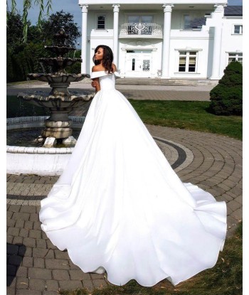 Robe de Mariée Princesse Satin Le MVP de beaucoup