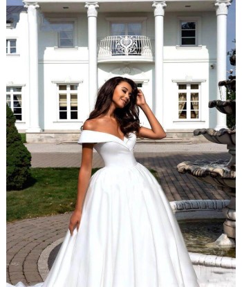 Robe de Mariée Princesse Satin Le MVP de beaucoup