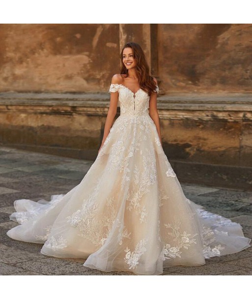 Robe de Mariée Princesse Ivoire JUSQU'A -70%! 