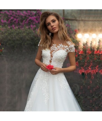 Robe de Mariée Princesse Dos Dentelle acheter en ligne