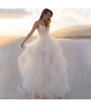 Robe de Mariée Princesse Organza pas cher