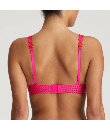 Marie Jo - Avero Soutien-Gorge Rembourré Forme Cœur Rose Électrique s'inspire de l'anatomie humaine