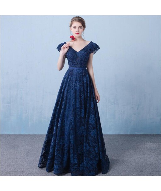 Robe de Bal Princesse Bleu Roi la livraison gratuite