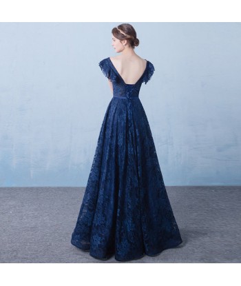 Robe de Bal Princesse Bleu Roi la livraison gratuite