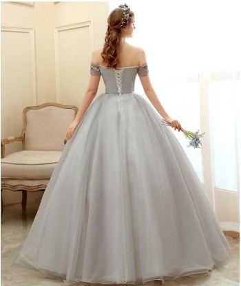 Robe Princesse Col Bateau pas cheres