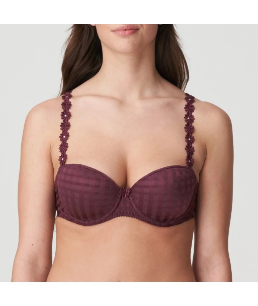 Marie Jo - Avero Soutien-Gorge Balconnet Rembourré Vin basket pas cher