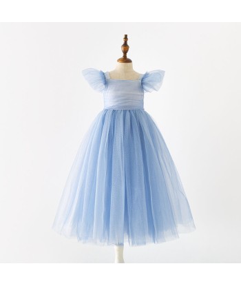 Robe Bleu Princesse Tulle pas cher chine