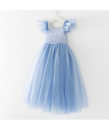 Robe Bleu Princesse Tulle pas cher chine