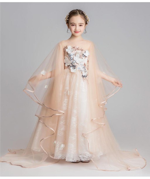 Robe Cérémonie Fille Avec Traine pas cher 