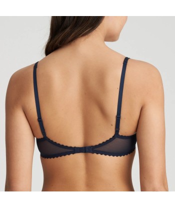 Marie Jo - Jane Soutien-Gorge Balconnet Semi-Rembourré Velours Bleu ouvre sa boutique