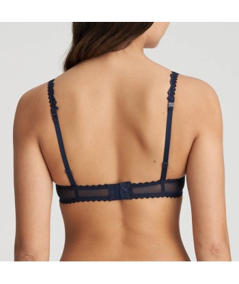 Marie Jo - Jane Soutien-Gorge Rembourré Forme Cœur Velours Bleu est présent 