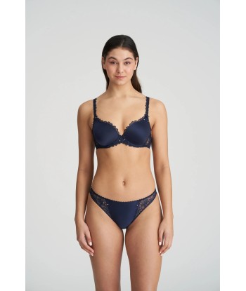 Marie Jo - Jane Soutien-Gorge Rembourré Forme Cœur Velours Bleu est présent 