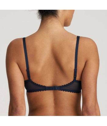 Marie Jo - Jane Soutien-Gorge Balconnet Rembourré Velours Bleu Le MVP de beaucoup