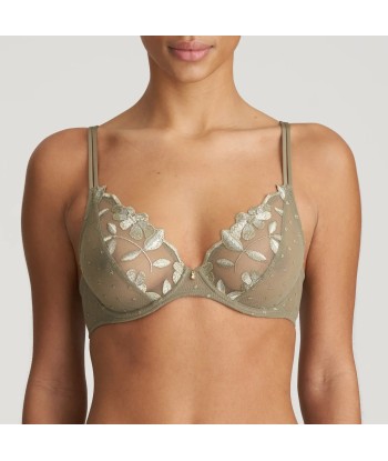 Marie Jo - Agnes Soutien-Gorge Plongeant Olive Doré Livraison rapide