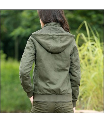 Veste Militaire Vert Kaki Femme 2023