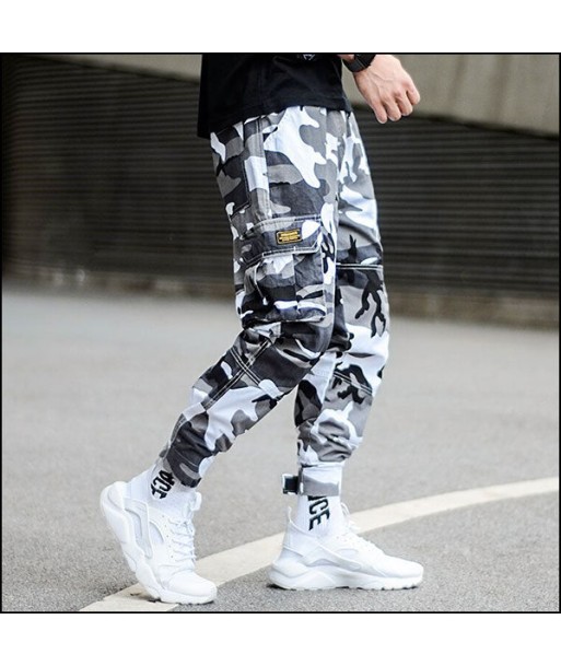 Pantalon Militaire Camo Blanc Homme Venez découvrir notre 