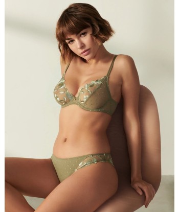 Marie Jo - Agnes Soutien-Gorge Plongeant Olive Doré Livraison rapide