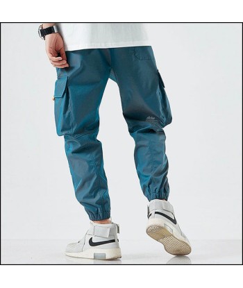 Pantalon Cargo Militaire Homme Bleu À commander