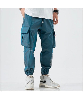 Pantalon Cargo Militaire Homme Bleu À commander