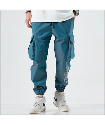 Pantalon Cargo Militaire Homme Bleu À commander