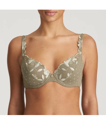 Marie Jo - Agnes Soutien-Gorge Plongeant Rembourré Olive Doré le des métaux précieux