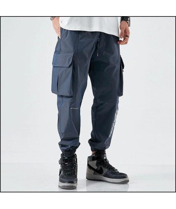 Pantalon Cargo Homme Gris Foncé Pour