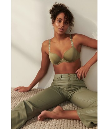 Marie Jo - Agnes Soutien-Gorge Rembourré Forme Cœur Olive Doré Economisez 