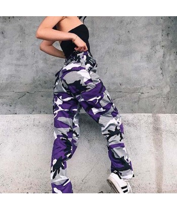 Pantalon Militaire Femme Violet une grave pollution 