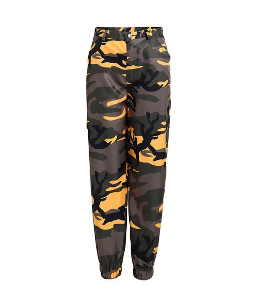 Pantalon Camouflage Jaune Femme s'inspire de l'anatomie humaine