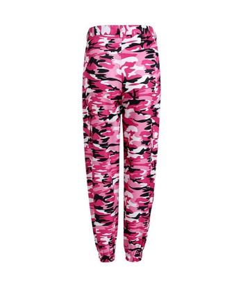 Pantalon Camouflage Rose Femme français