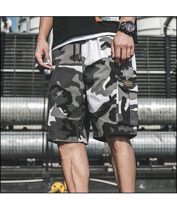 Short Camouflage Homme Gris prix pour 