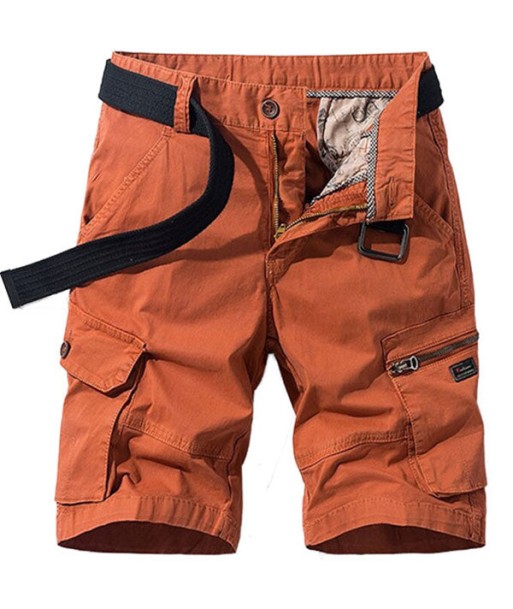 Short Cargo Orange Homme la chaussure