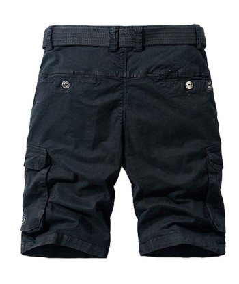 Short Cargo Noir Homme d'Europe débarque