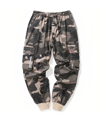 Pantalon Camouflage Kaki Homme Pour