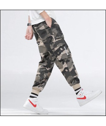 Pantalon Camouflage Kaki Homme Pour