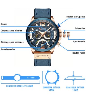 Montre Militaire Chronographe acheter en ligne