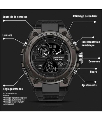 Montre Militaire Soldat les muscles