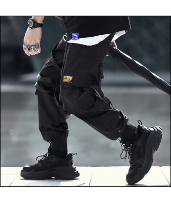 Pantalon Cargo Noir Style Harajuku Venez acheter