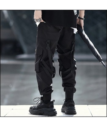 Pantalon Cargo Noir Style Harajuku Venez acheter