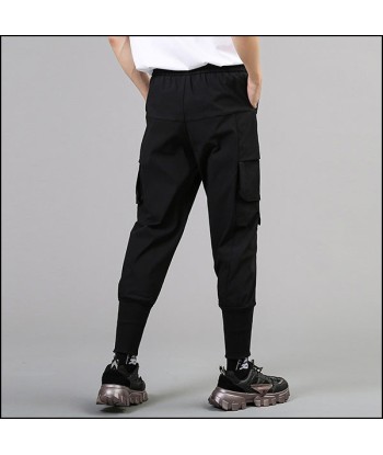 Pantalon Cargo Noir Coton vente chaude votre 