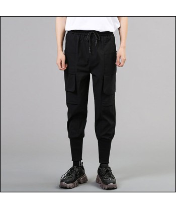 Pantalon Cargo Noir Coton vente chaude votre 