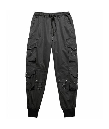 Pantalon Cargo Noir Homme Coupe Droite chez Cornerstreet bien 