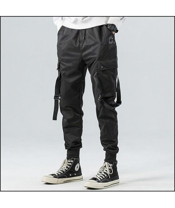 Pantalon Cargo Noir Mâle Alpha solde